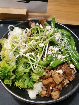 Buddha bowl at Forky's - Jakubské Nam. in Brno