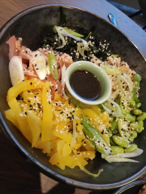 Sushi bowl at Forky's - Jakubské Nam. in Brno