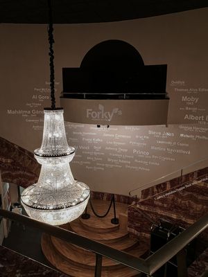 Interior at Forky's - Jakubské Nam. in Brno