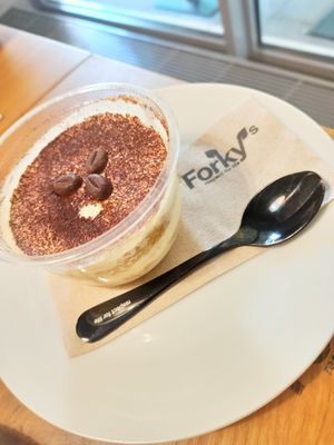 Tiramisu dessert at Forky's - Jakubské Nam. in Brno