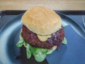 French burger at Forky's - Jakubské Nam. in Brno