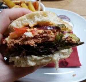 Cheese Burger (Best I have ever eaten) at Forky's - Jakubské Nam. in Brno