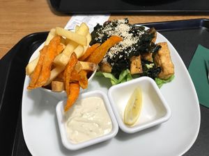 No fish and chips  at Forky's - Jakubské Nam. in Brno