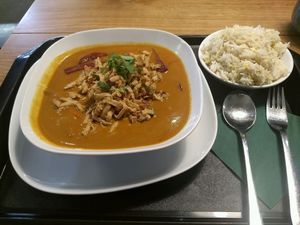 Curry-rice at Forky's - Jakubské Nam. in Brno