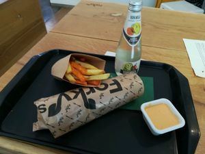 kebab at Forky's - Jakubské Nam. in Brno