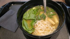 Pak choi soup Nr.2 at Forky's - Jakubské Nam. in Brno