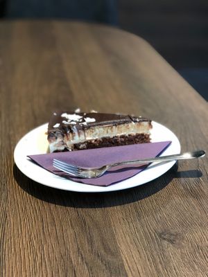 Cake at Forky's - Jakubské Nam. in Brno