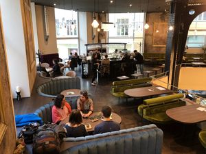 Interior at Forky's - Jakubské Nam. in Brno