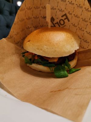 Burger at Forky's - Jakubské Nam. in Brno