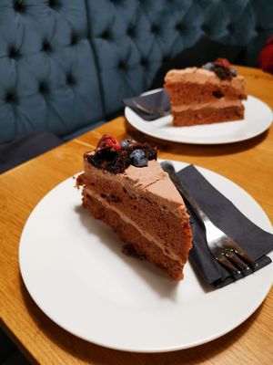 Cake at Forky's - Jakubské Nam. in Brno