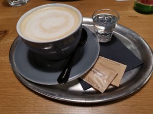 Cafe Latte at Forky's - Jakubské Nam. in Brno