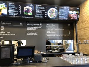 order front at Forky's - Jakubské Nam. in Brno