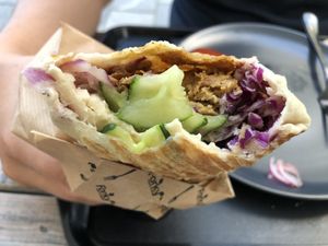 Kebab wrap  at Forky's - Jakubské Nam. in Brno