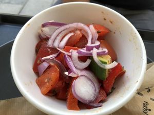 Side salad  at Forky's - Jakubské Nam. in Brno