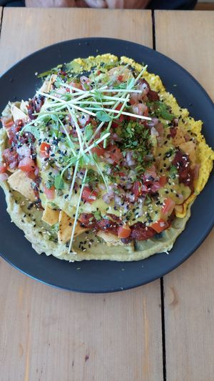 Nachos at The Alkaline Cafe in Albany