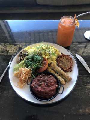 One of the daily board specials, sooo delicious 👌👌👌 at The Alkaline Cafe in Albany