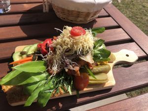 Vegane Brettljausn  at Bioweingut Otto Knaus in Sulztal