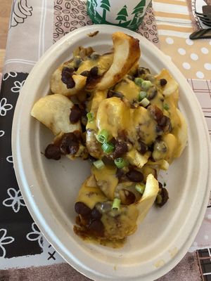 Chili fries  at New Leaf Cafe in Tampa