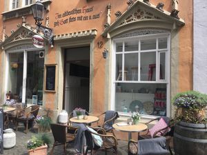 The outside  at Pfefferminzje in Koblenz