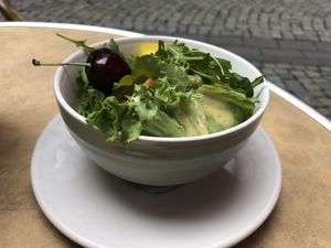 side salad  at Pfefferminzje in Koblenz