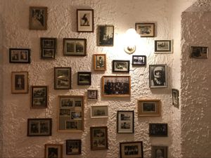 photo wall at Liesgen in Krefeld