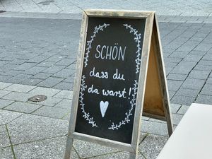 sign at Liesgen in Krefeld