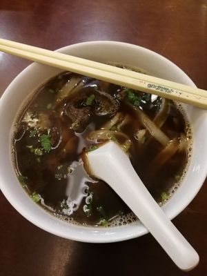 kueh chap at Qing Xiang Vegetarian in Miri