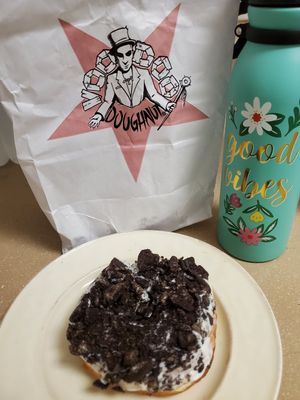 Voodoo leftovers at Voodoo Doughnuts - E 6th St in Austin