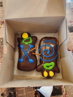 Voodoo dolls at Voodoo Doughnuts - E 6th St in Austin