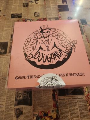 Cute box at Voodoo Doughnuts - E 6th St in Austin