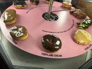 Vegan options   at Voodoo Doughnuts - E 6th St in Austin