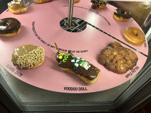 Vegan options   at Voodoo Doughnuts - E 6th St in Austin