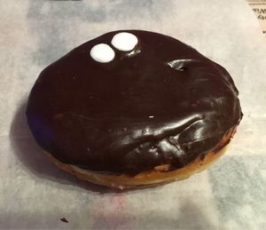 Filled donut at Voodoo Doughnuts - E 6th St in Austin