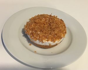Vegan coconut donut  at Voodoo Doughnuts - E 6th St in Austin