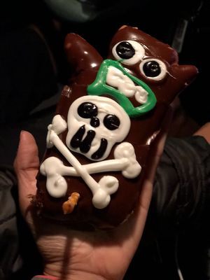 Strawberry filled at Voodoo Doughnuts - E 6th St in Austin