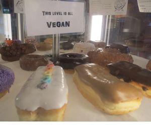 So many choices at Voodoo Doughnuts - E 6th St in Austin