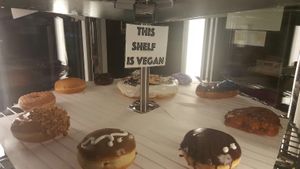 Vegan donuts 🍩  at Voodoo Doughnuts - E 6th St in Austin