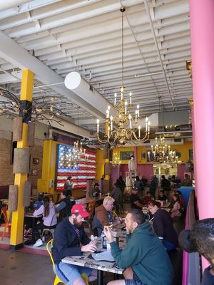 Interior at Voodoo Doughnuts - E 6th St in Austin