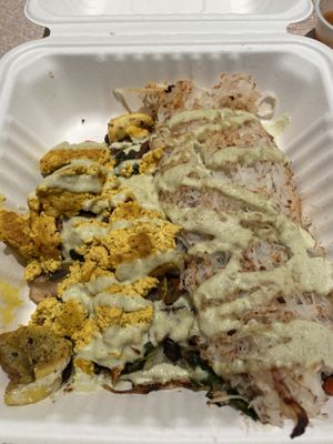 Vegan Breakfast Bowl (takeout) at Beautiful Day Cafe in Wichita