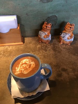 Vegan champurrado! at Beautiful Day Cafe in Wichita