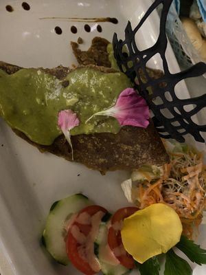 Milanesa   at Mi Dulce Jacalito in Mexico City