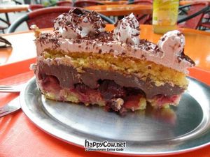 Black Forest Cake at Yellow Sunshine in Berlin