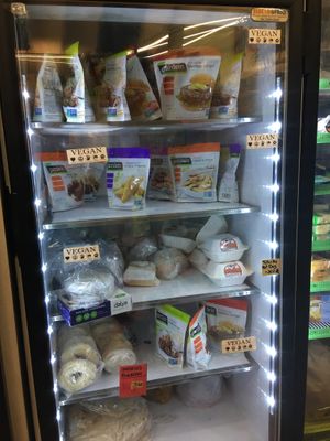 more vegan options! at Mama Toucan's Organic and Natural Food Store in Dominical