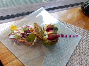 Avocado Tartare at Fresh in Ubud
