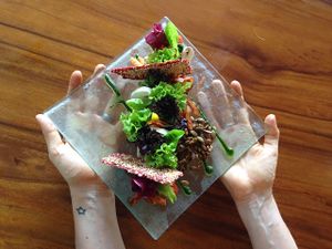 Raw veggies at Fresh in Ubud