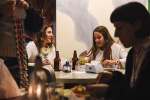 party! at Vegan Wraps in Montevideo