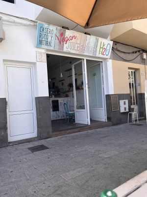   at H2O Juice Bar & Vegan Cafe in Fuerteventura
