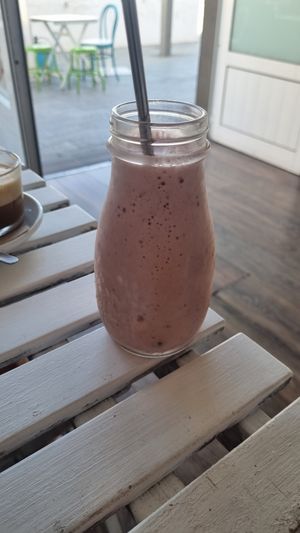 Milkshake at H2O Juice Bar & Vegan Cafe in Fuerteventura
