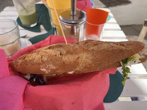 Sandwich of the dayy  at H2O Juice Bar & Vegan Cafe in Fuerteventura