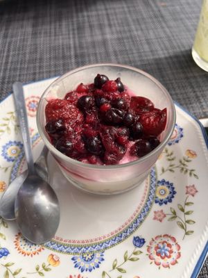 Cheesecake 😋  at H2O Juice Bar & Vegan Cafe in Fuerteventura